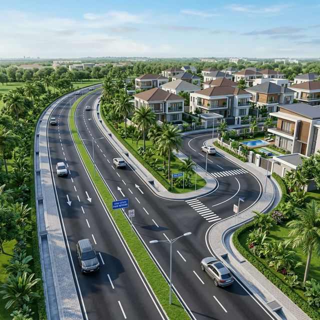 Lekki Estate Road Network